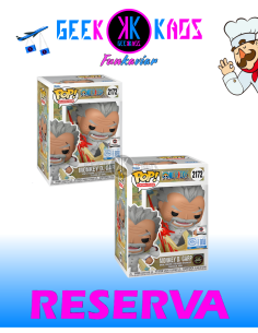 FUNKO POP! - ONE PIECE - MONKEY D. GARP 2172 CHALICE PRERELEASE STICKER) ( bundle Regular + chase)