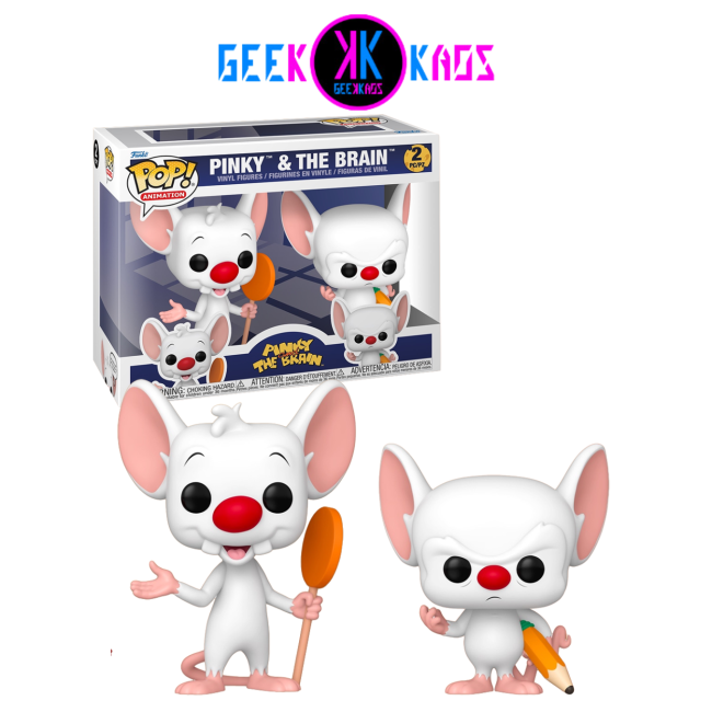 FUNKO POP! - ANIMANIACS - PINKY & THE BRAIN (2-PACK)