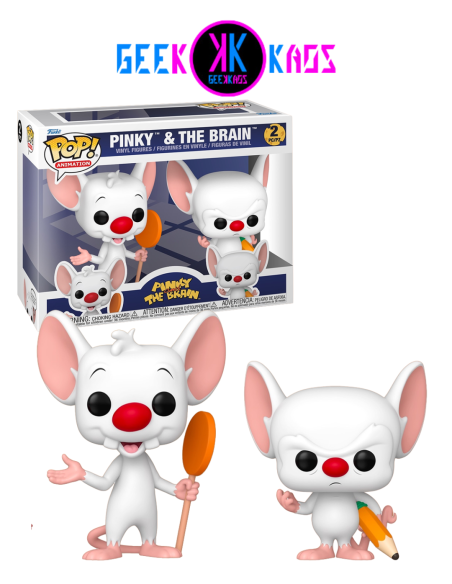 FUNKO POP! - ANIMANIACS - PINKY & THE BRAIN (2-PACK)
