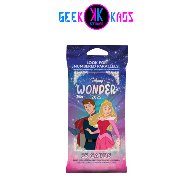 TOPPS - FAT PACK 2025 DISNEY WONDER (25 CARTAS)