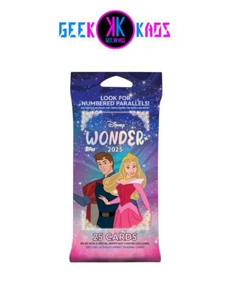 TOPPS - FAT PACK 2025 DISNEY WONDER (25 CARTAS)